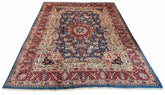#8200 Vintage Persian Kashmar wool on cotton base